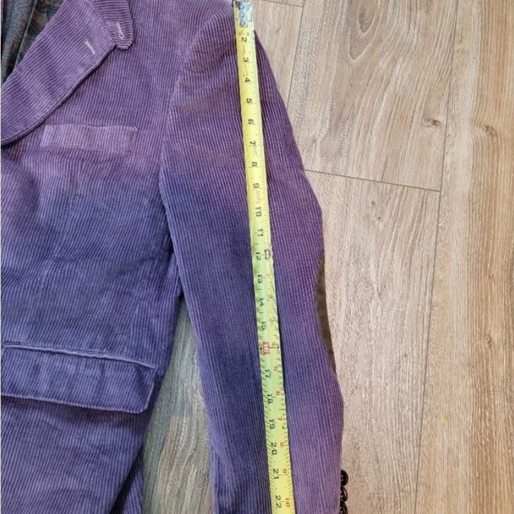 Ralph Lauren Purple Corduroy Blazer - Picture 11 of 12